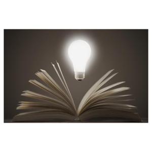 book and lightbulb